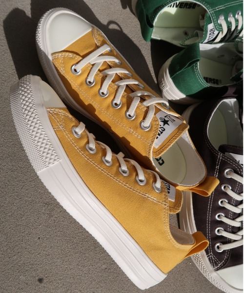 CONVERSE（コンバース）の「converse コンバース AS LIGHT FREELACE OX オールスター ライト フリーレース OX 31305561 GOLD（スニーカー・メンズ・ゴールド・7/11h/5/5h/9h/8h/6h/8/3h/7h/4/10h/9/4h）」の3枚目の写真