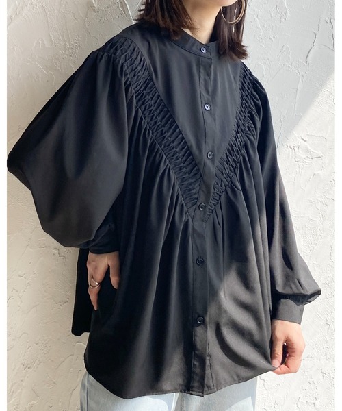 【新品】 24SS ミューベル ギャザースリーブカットソー 白 フリル 刺繍 Ｍ XS～Lサイズあり】刺繍レース×パステルサテンフレアキャバドレス