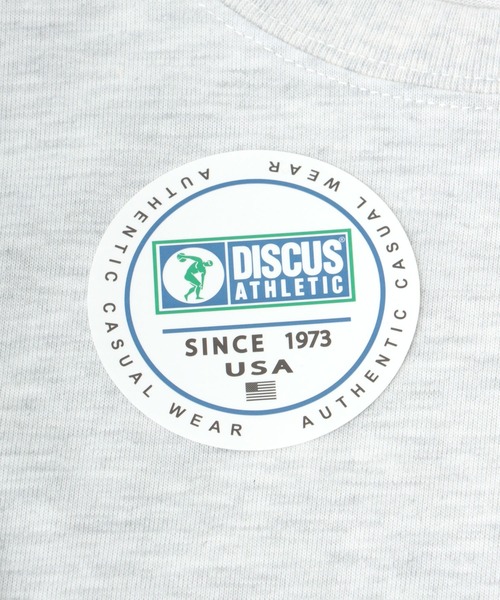 DISCUS ATHLETIC(ディスカス アスレチック)の「DISCUS ATHLETIC(ディスカスアスレチック)杢天竺ノースリーブTシャツ/ビッグシルエット/無地(Tシャツ/カットソー・レディース・ホワイト/パープル/グレー/イエロー/オレンジ・M/L)」の22枚目の写真
