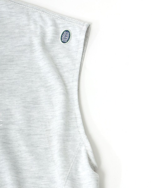 DISCUS ATHLETIC(ディスカス アスレチック)の「DISCUS ATHLETIC(ディスカスアスレチック)杢天竺ノースリーブTシャツ/ビッグシルエット/無地(Tシャツ/カットソー・レディース・ホワイト/パープル/グレー/イエロー/オレンジ・M/L)」の19枚目の写真