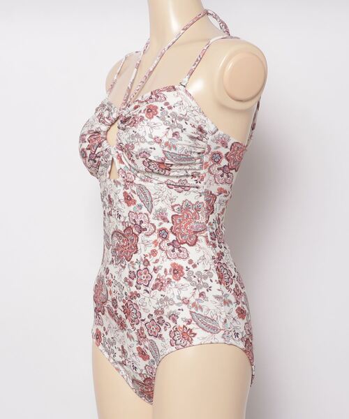 Ungrid（アングリッド）の「UNGRID/アングリッド  エスニック柄ワンピース   62006（水着・レディース・ホワイト/レッド/ブルー・9号）」の10枚目の写真