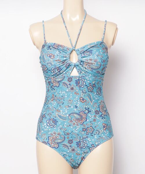 Ungrid（アングリッド）の「UNGRID/アングリッド  エスニック柄ワンピース   62006（水着・レディース・ホワイト/レッド/ブルー・9号）」の14枚目の写真