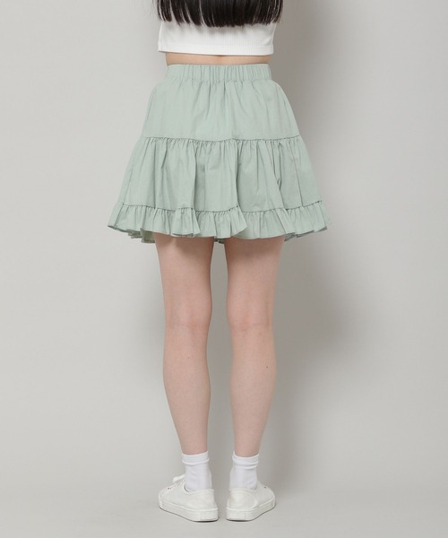 ALAND（エーランド）の「3.3Field Trip／シャーリングミニスカート　2285618（スカート・レディース・セージグリーン/ブラック/アイボリー・FREE）」の16枚目の写真