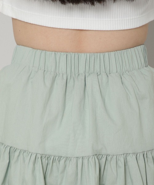 ALAND（エーランド）の「3.3Field Trip／シャーリングミニスカート　2285618（スカート・レディース・セージグリーン/ブラック/アイボリー・FREE）」の19枚目の写真