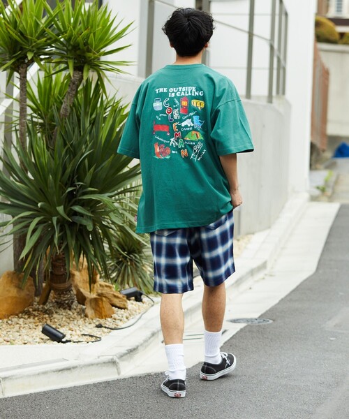 COLEMAN（コールマン）の「Coleman/コールマン ギア柄プリントTEE/Coleman×VTA（Tシャツ/カットソー・メンズ・ホワイト/スミクロ/グレイッシュベージュ/グリーン/ブルー・MEDIUM/LARGE）」の22枚目の写真