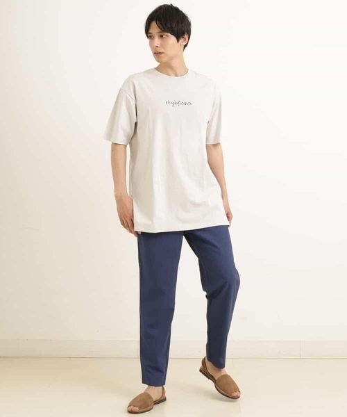 a.v.v（アーヴェヴェ）の「【速乾】リライト セミルーズアンクルパンツ（その他パンツ・メンズ・ベージュ/チャコールグレー/ブルー・46/48/50/44）」の11枚目の写真