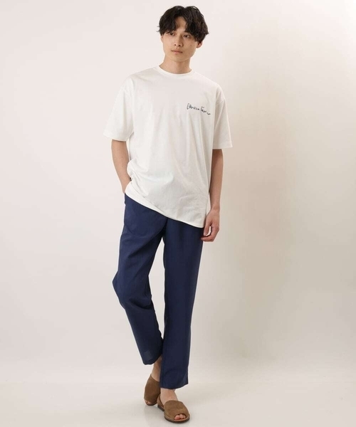 a.v.v（アーヴェヴェ）の「【速乾】リライト セミルーズアンクルパンツ（その他パンツ・メンズ・ベージュ/チャコールグレー/ブルー・46/48/50/44）」の20枚目の写真