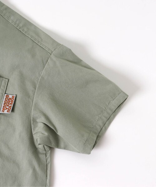 BREEZE（ブリーズ）の「スタンダード半袖シャツ（シャツ/ブラウス・キッズ・グレー/ストライプ/レインボー/カーキ・140/90/130/80/100/110/120）」の15枚目の写真