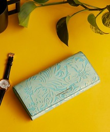 KATHARINE HAMNETT LONDON （キャサリンハムネットロンドン）の「KATHARINE HAMNETT LONDON/キャサリンハムネットロンドン NADESHIKO フラップロングウォレット（財布）」