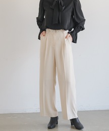 idem | 【ZOZOTOWN限定】idem high waist tuck slacks/ハイウエストスラックスパンツ(スラックス)