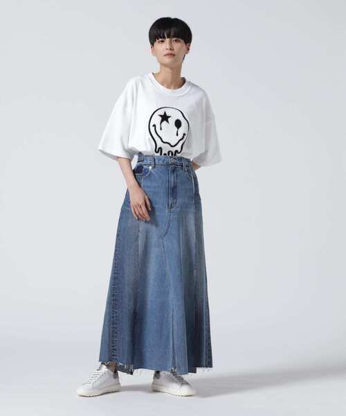 ONE MADE（ワンメイド）の「ONE MADE(ワンメイド) サガラシシュウメルトニコTシャツ/ホワイト（Tシャツ/カットソー・レディース・ホワイト・FREE）」の17枚目の写真