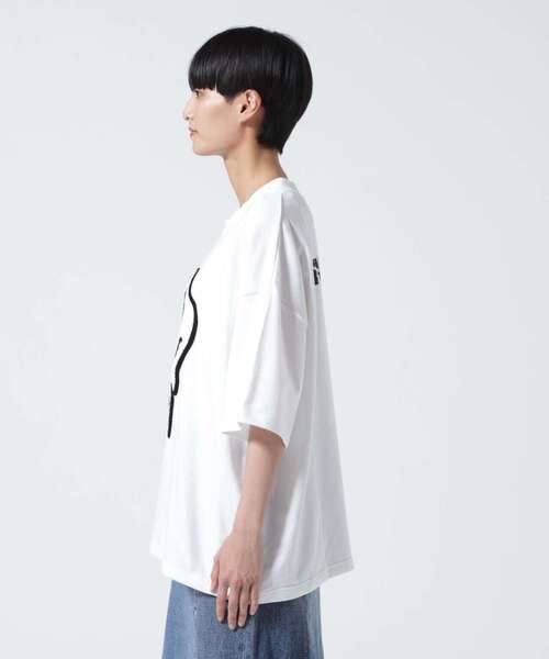 ONE MADE（ワンメイド）の「ONE MADE(ワンメイド) サガラシシュウメルトニコTシャツ/ホワイト（Tシャツ/カットソー・レディース・ホワイト・FREE）」の16枚目の写真