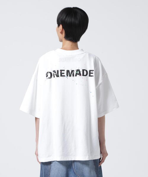 ONE MADE（ワンメイド）の「ONE MADE(ワンメイド) サガラシシュウメルトニコTシャツ/ホワイト（Tシャツ/カットソー・レディース・ホワイト・FREE）」の15枚目の写真
