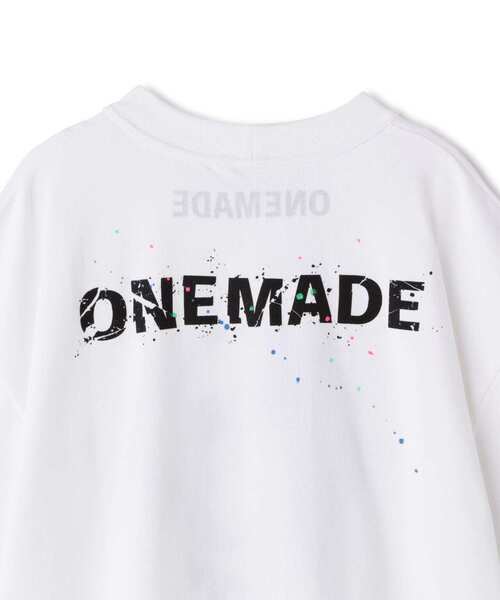 ONE MADE（ワンメイド）の「ONE MADE(ワンメイド) サガラシシュウメルトニコTシャツ/ホワイト（Tシャツ/カットソー・レディース・ホワイト・FREE）」の4枚目の写真