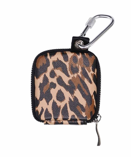 X-girl(エックスガール)の「MULTI MINI CASE(ポーチ・レディース・ホワイト/ブラック/ベージュ・ONE SIZE)」の4枚目の写真