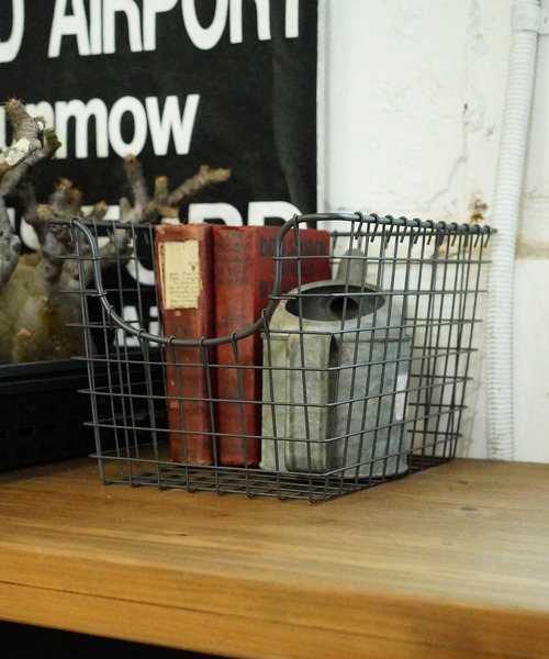 Scoop Small Basket ワイヤーラック ワイヤーバスケット メタルラック