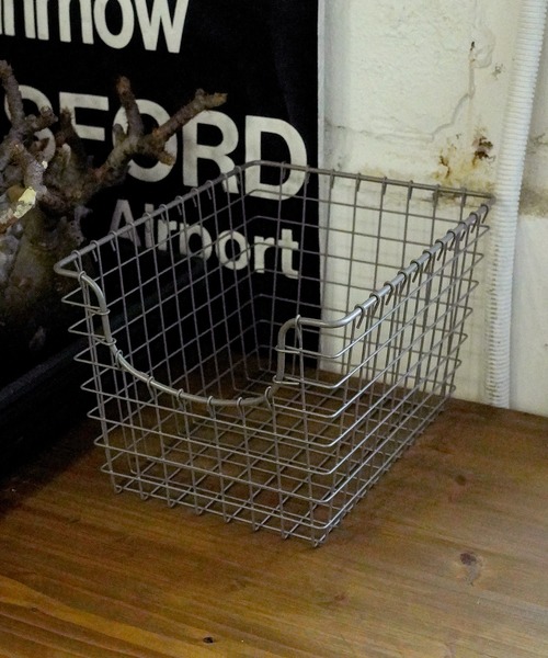 Scoop Small Basket ワイヤーラック ワイヤーバスケット メタルラック