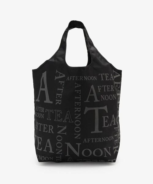 Afternoon Tea（アフタヌーンティー）の「ロゴラップバッグ（エコバッグ/サブバッグ・レディース・ブラック・ONE SIZE）」の8枚目の写真