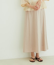 SALON adam et rope'（サロン アダム エ ロペ）の「レーヨン麻ライトフレアースカート（スカート）」