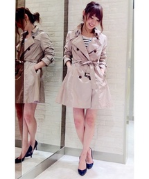 LIMITLESS LUXURY | フレアートレンチ(トレンチコート)