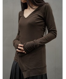 ADDICT NOIR | ADDICT NOIR/アディクト ノアー/Long Tops(Tシャツ/カットソー)