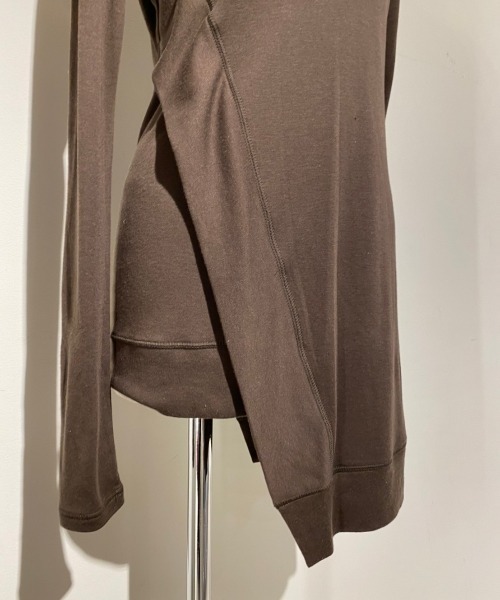 ADDICT NOIR(アディクトノアー)の「ADDICT NOIR/アディクト ノアー/Long Tops(Tシャツ/カットソー・レディース・ブラウン・FREE)」の9枚目の写真