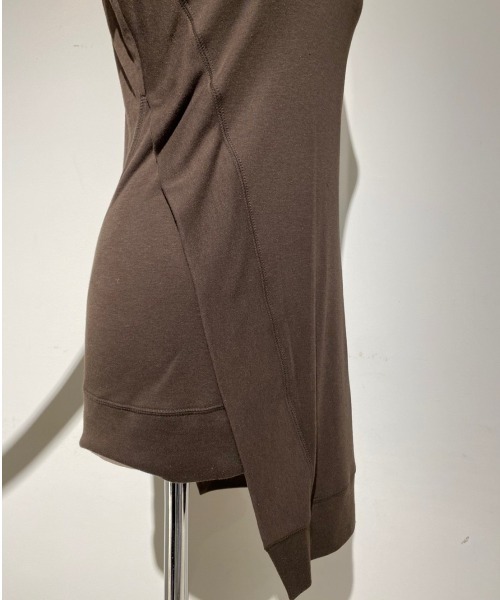 ADDICT NOIR(アディクトノアー)の「ADDICT NOIR/アディクト ノアー/Long Tops(Tシャツ/カットソー・レディース・ブラウン・FREE)」の10枚目の写真