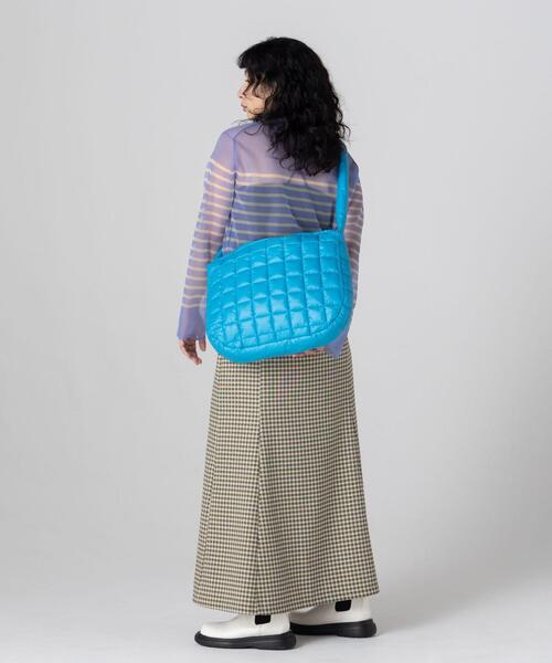 CITEN(シテン)の「<CITEN>ミニチェック ハイウエスト マーメイド スカート(スカート・レディース・ダークブラウン/イエロー・FREE)」の9枚目の写真