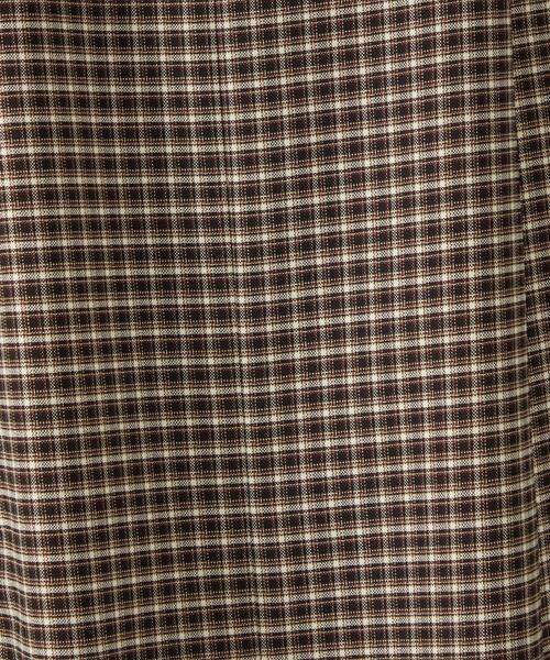 CITEN(シテン)の「<CITEN>ミニチェック ハイウエスト マーメイド スカート(スカート・レディース・ダークブラウン/イエロー・FREE)」の20枚目の写真