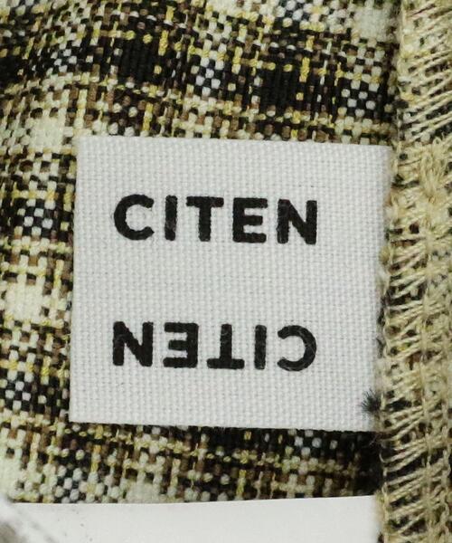 CITEN(シテン)の「<CITEN>ミニチェック ハイウエスト マーメイド スカート(スカート・レディース・ダークブラウン/イエロー・FREE)」の22枚目の写真