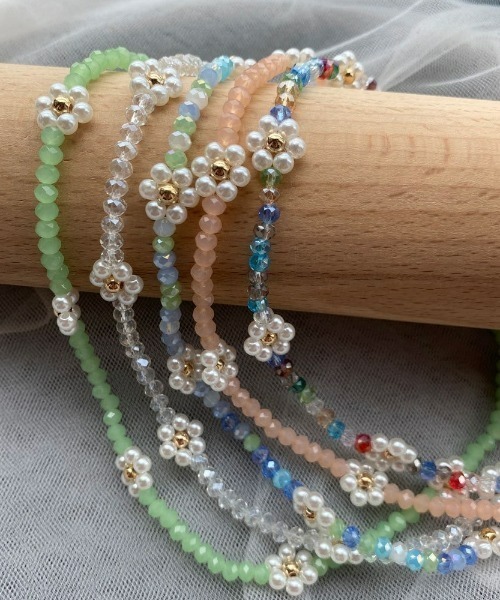 LAC-VERT（ラック・ヴェール）の「フラワービーズネックレス（ネックレス・レディース・その他1/その他2/その他6/その他3/その他5/その他4/その他7/その他8/その他9・FREE）」の14枚目の写真