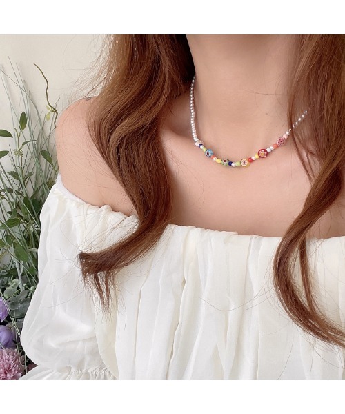 LAC-VERT（ラック・ヴェール）の「フラワービーズネックレス（ネックレス・レディース・その他1/その他2/その他6/その他3/その他5/その他4/その他7/その他8/その他9・FREE）」の19枚目の写真