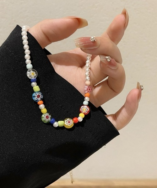 LAC-VERT（ラック・ヴェール）の「フラワービーズネックレス（ネックレス・レディース・その他1/その他2/その他6/その他3/その他5/その他4/その他7/その他8/その他9・FREE）」の20枚目の写真