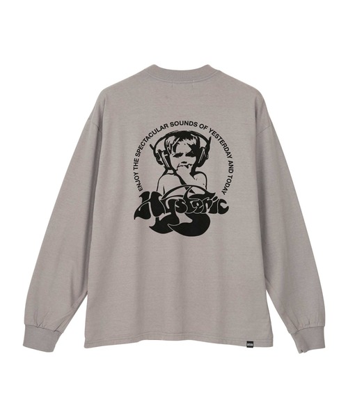 HYSTERIC GLAMOUR（ヒステリックグラマー）の「HEADPHONE KID Tシャツ（Tシャツ/カットソー・メンズ・ホワイト/グレー/ブラック・SMALL/MEDIUM/LARGE/X-LARGE）」の6枚目の写真
