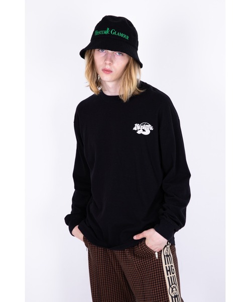 HYSTERIC GLAMOUR（ヒステリックグラマー）の「HEADPHONE KID Tシャツ（Tシャツ/カットソー・メンズ・ホワイト/グレー/ブラック・SMALL/MEDIUM/LARGE/X-LARGE）」の7枚目の写真