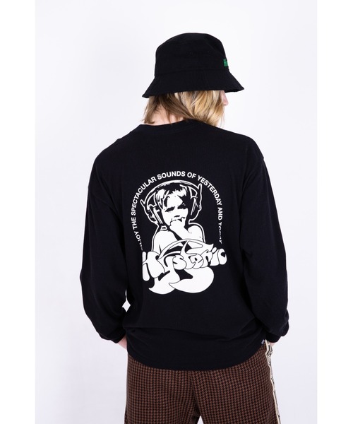 HYSTERIC GLAMOUR（ヒステリックグラマー）の「HEADPHONE KID Tシャツ（Tシャツ/カットソー・メンズ・ホワイト/グレー/ブラック・SMALL/MEDIUM/LARGE/X-LARGE）」の8枚目の写真