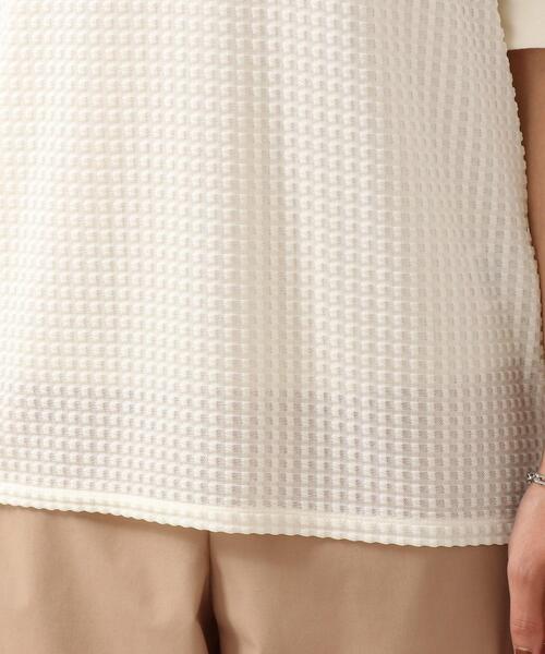 DRESKIP（ドレスキップ）の「◆袖はぷぽこぽこ五分袖プルオーバー（Tシャツ/カットソー・レディース・オリーブ/ブラック/オフホワイト・02/03）」の7枚目の写真