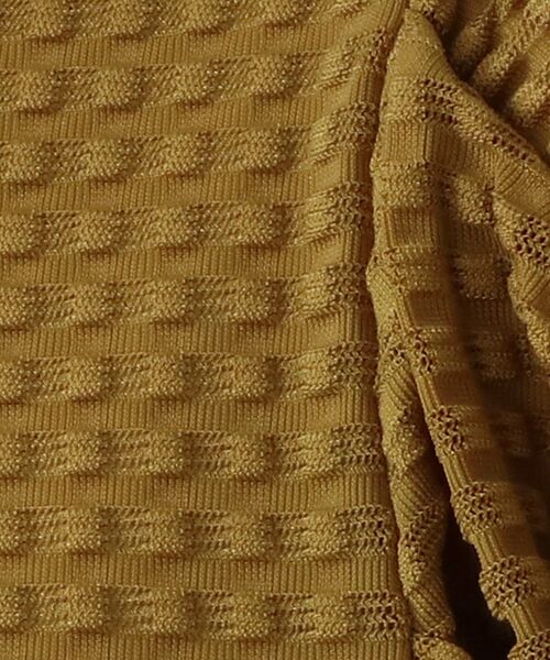 DRESKIP（ドレスキップ）の「◆袖はぷぽこぽこ五分袖プルオーバー（Tシャツ/カットソー・レディース・オリーブ/ブラック/オフホワイト・02/03）」の8枚目の写真