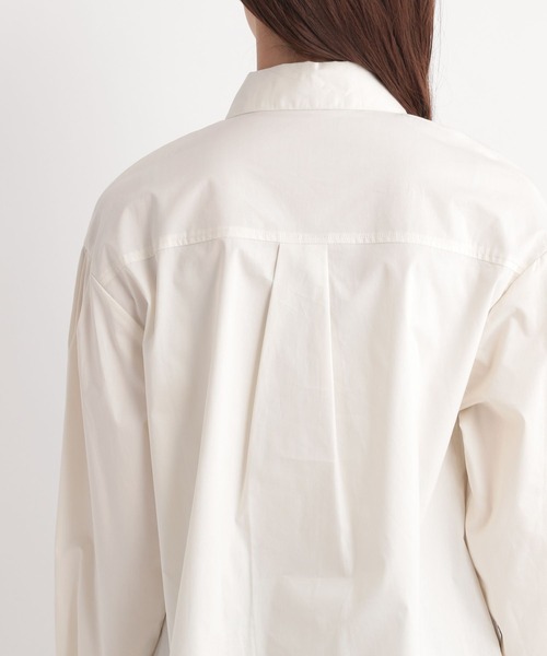 Andemiu（アンデミュウ）の「ビックボウタイブラウス126275（シャツ/ブラウス・レディース・チャコールグレー/パープル/オフホワイト・FREE）」の16枚目の写真