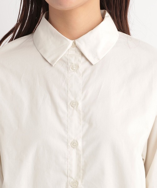 Andemiu（アンデミュウ）の「ビックボウタイブラウス126275（シャツ/ブラウス・レディース・チャコールグレー/パープル/オフホワイト・FREE）」の18枚目の写真