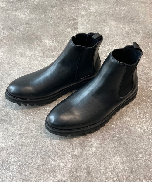 CPCM（シーピーシーエム）の「シャークソールサイドゴアブーツ（ブーツ・メンズ・チャコールグレー/ブラック・41/42）」の11枚目の写真
