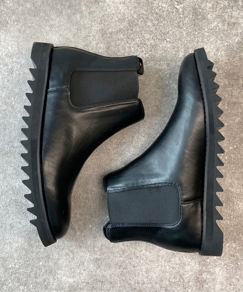CPCM（シーピーシーエム）の「シャークソールサイドゴアブーツ（ブーツ・メンズ・チャコールグレー/ブラック・41/42）」の13枚目の写真