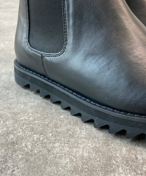 CPCM（シーピーシーエム）の「シャークソールサイドゴアブーツ（ブーツ・メンズ・チャコールグレー/ブラック・41/42）」の6枚目の写真