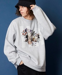 unrelaxing | 裏起毛オーバーサイズプルオーバースウェットトレーナー　ユニセックス(スウェット)