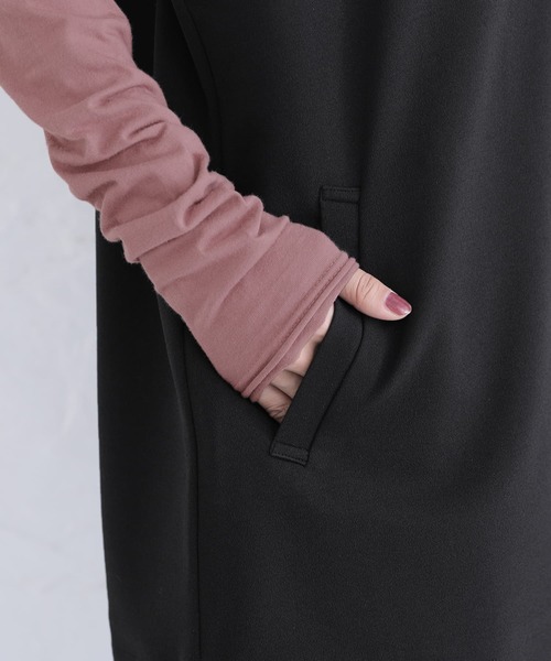 osharewalker（オシャレウォーカー）の「【廃盤】『カットジョーゼットジレベスト』（ベスト・レディース・ブルー/ブラック・FREE）」の10枚目の写真