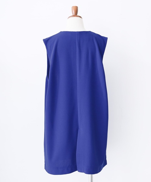 osharewalker（オシャレウォーカー）の「【廃盤】『カットジョーゼットジレベスト』（ベスト・レディース・ブルー/ブラック・FREE）」の16枚目の写真