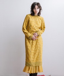 ストレートラインレースワンピース