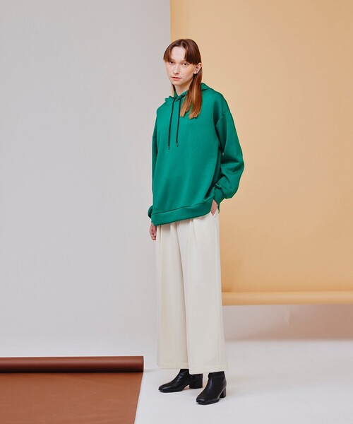 tk.TAKEO KIKUCHI(ティーケータケオキクチ)の「◆ギミックベルトダブルクロスパンツ(その他パンツ・レディース・アイボリー/ブラウン系その他/ブラック・66)」の21枚目の写真