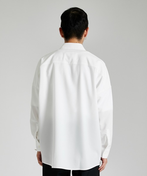 SHAREEF（シャリーフ）の「STUDIOUS別注 SWITHCHNG MOTIF SHIRTS（シャツ/ブラウス・メンズ・ホワイト/ブラック・1/2）」の12枚目の写真