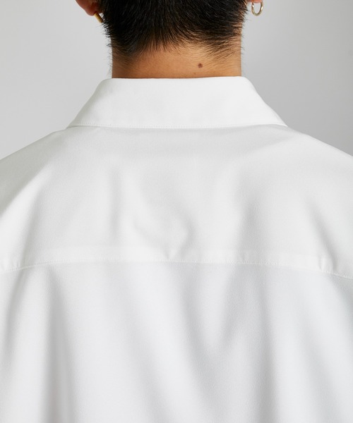 SHAREEF（シャリーフ）の「STUDIOUS別注 SWITHCHNG MOTIF SHIRTS（シャツ/ブラウス・メンズ・ホワイト/ブラック・1/2）」の7枚目の写真